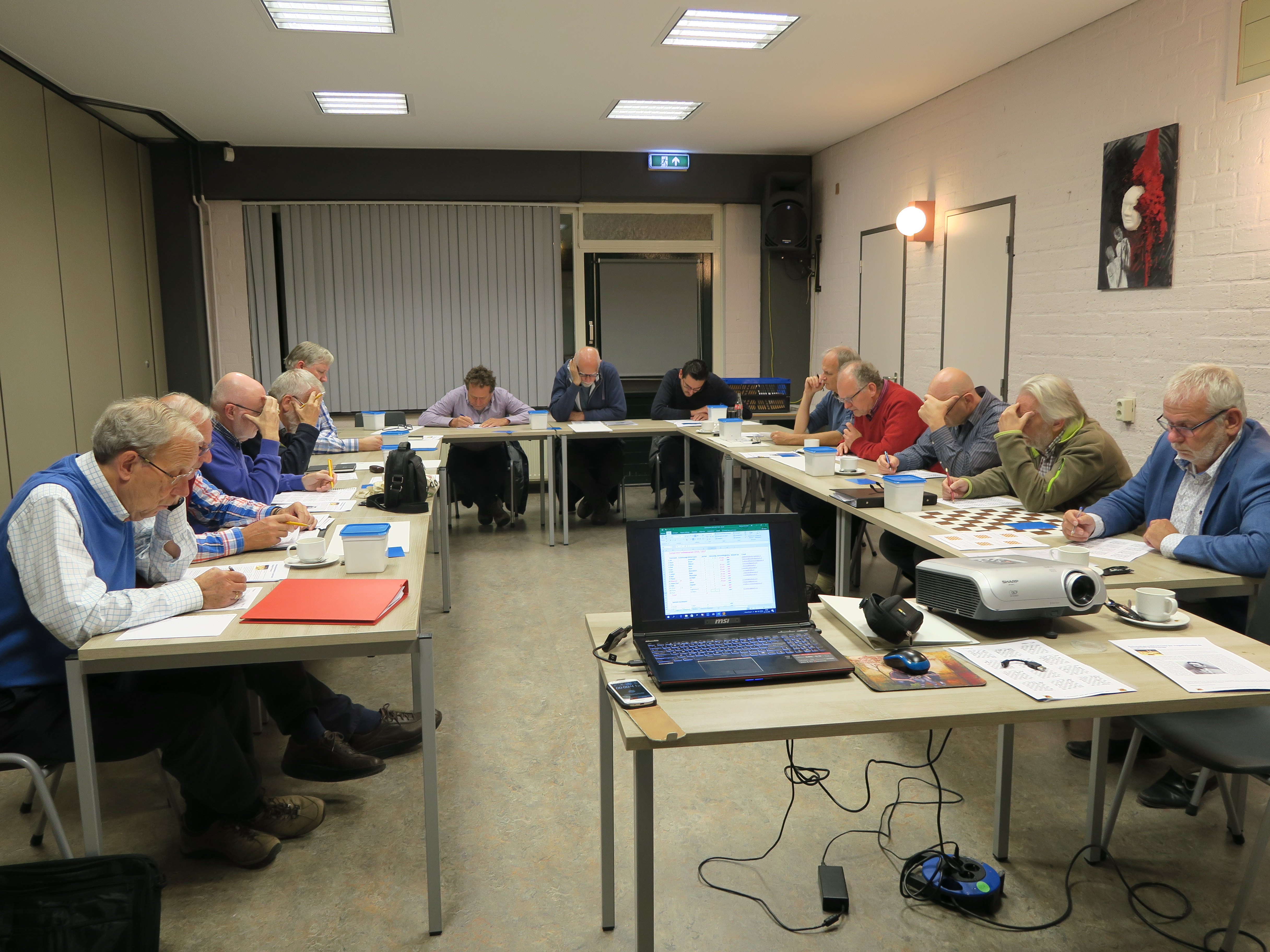 Voor de tiende maal cursus voor clubschakers in Eindhoven Voor de tiende maal cursus voor clubschakers in Eindhoven