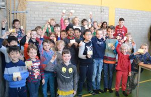 De winnaars van de dagprijzen.