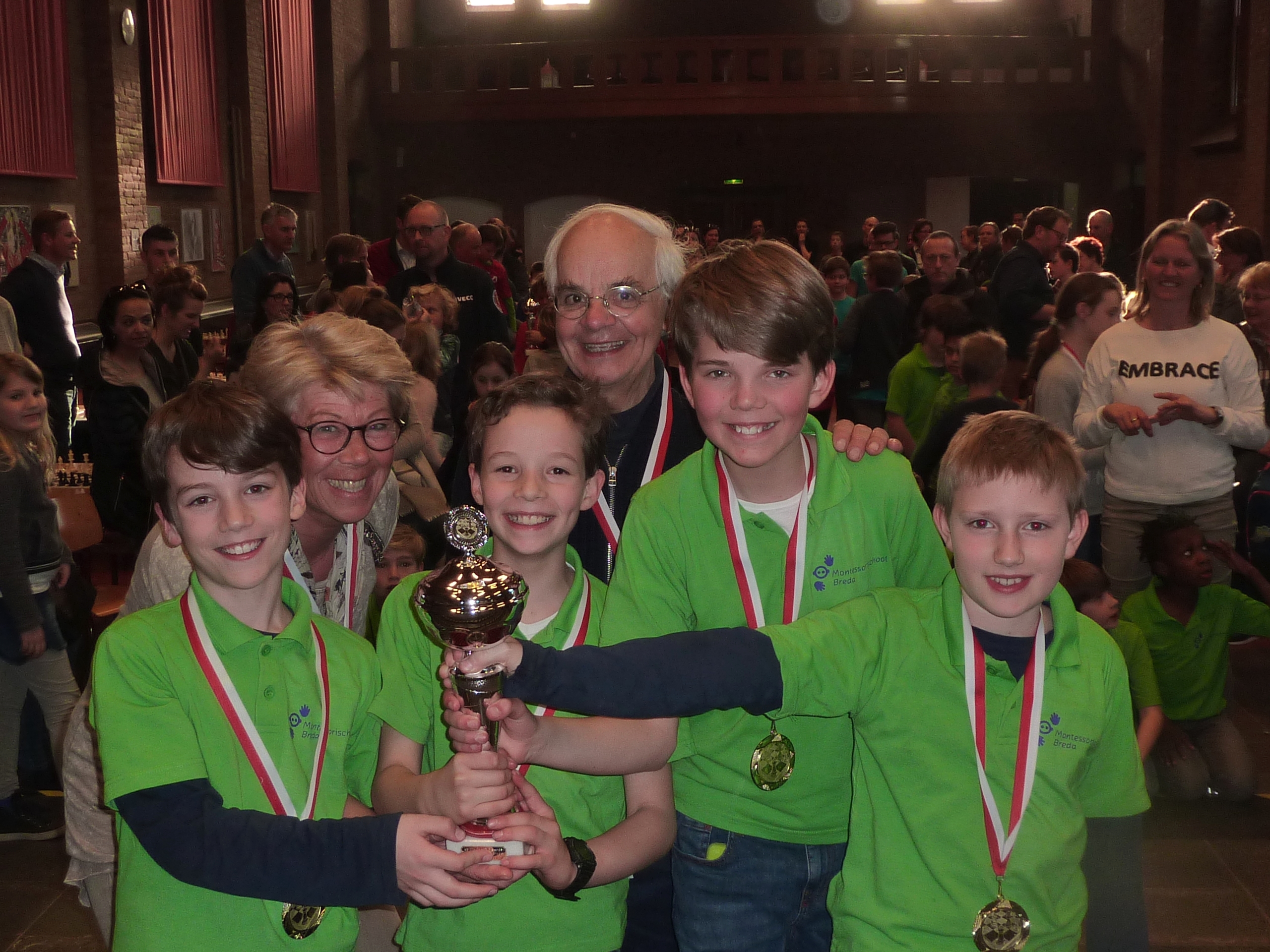 Montessori Plus (Breda) wint voor 3e maal op rij Montessori Plus (Breda) wint voor 3e maal op rij