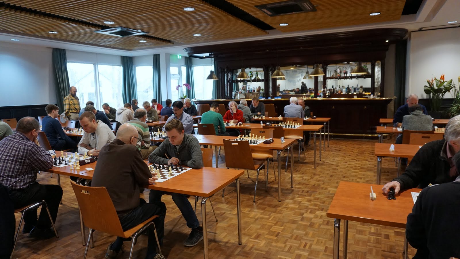 Kort verslag van het 21e Druiventros-rapidschaaktoernooi en Noord-Brabants Rapidschaaktoernooi 2017/2018