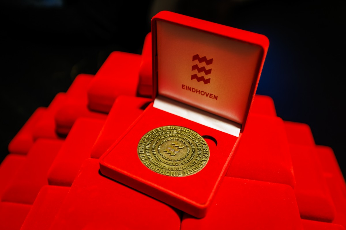 Eindhovense sportpenning als beloning voor NK-titel Eindhovense sportpenning als beloning voor NK-titel